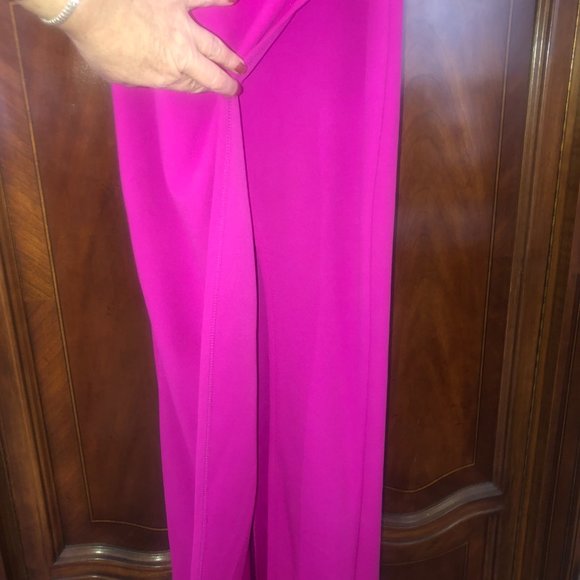 Formal Dress - Hot Pink w/slit - Picture 7 of 10